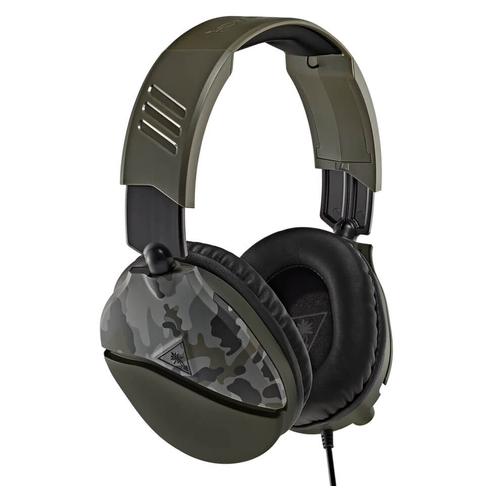 Turtle Beach Recon 70 Wired Gaming Headset – Green Camo image 2