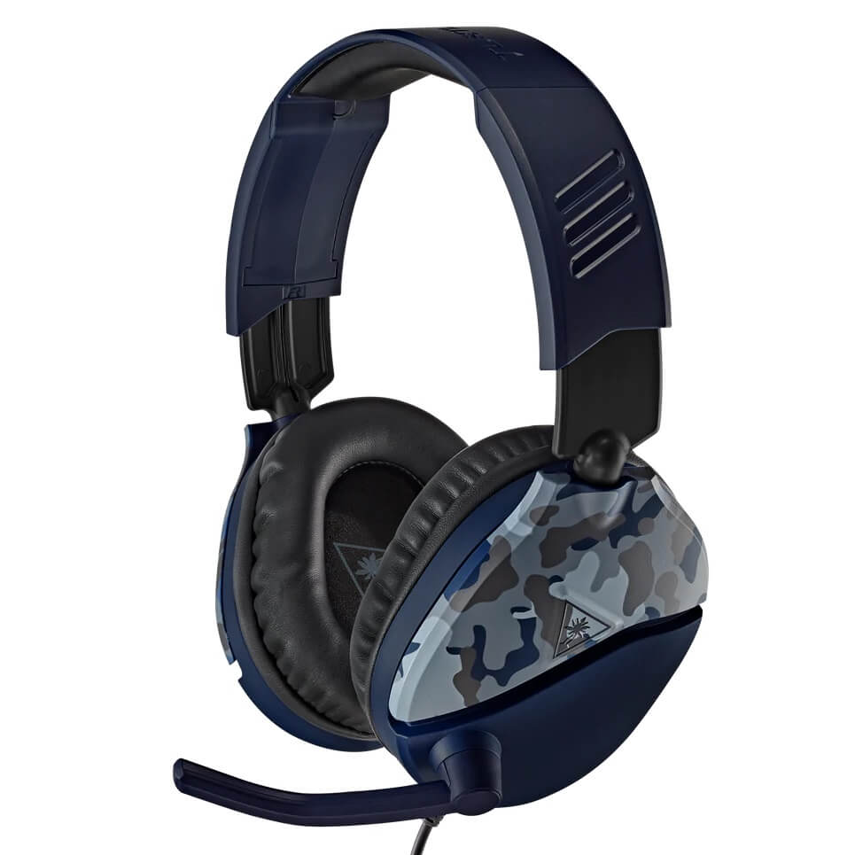 Turtle Beach Recon 70 Wired Gaming Headset – Blue Camo image 3