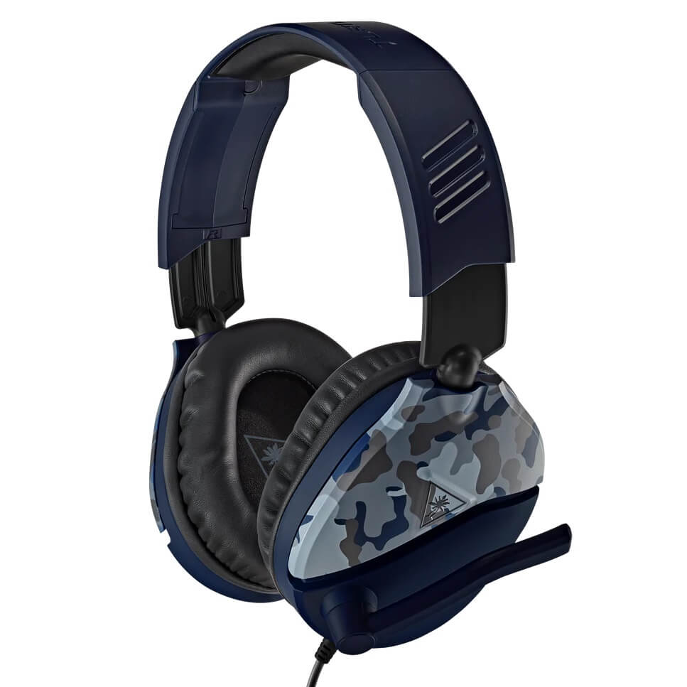 Turtle Beach Recon 70 Wired Gaming Headset – Blue Camo image 4