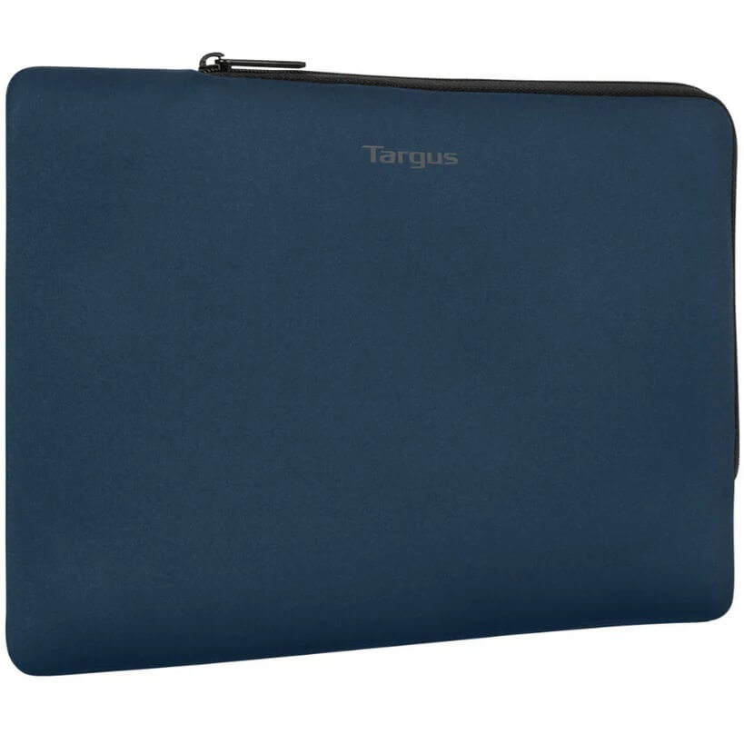 Targus 13-14″ MultiFit Sleeve with EcoSmart – Blue (TBS65102GL) — front view