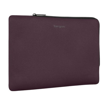 Targus 13-14″ MultiFit Sleeve with EcoSmart – Fig (TBS65107GL) — in use
