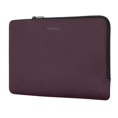 Targus 13-14″ MultiFit Sleeve with EcoSmart – Fig (TBS65107GL) — side view