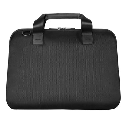 Targus 13″-14″ Mobile Elite Slimcase – Black (TBS951GL) — in use