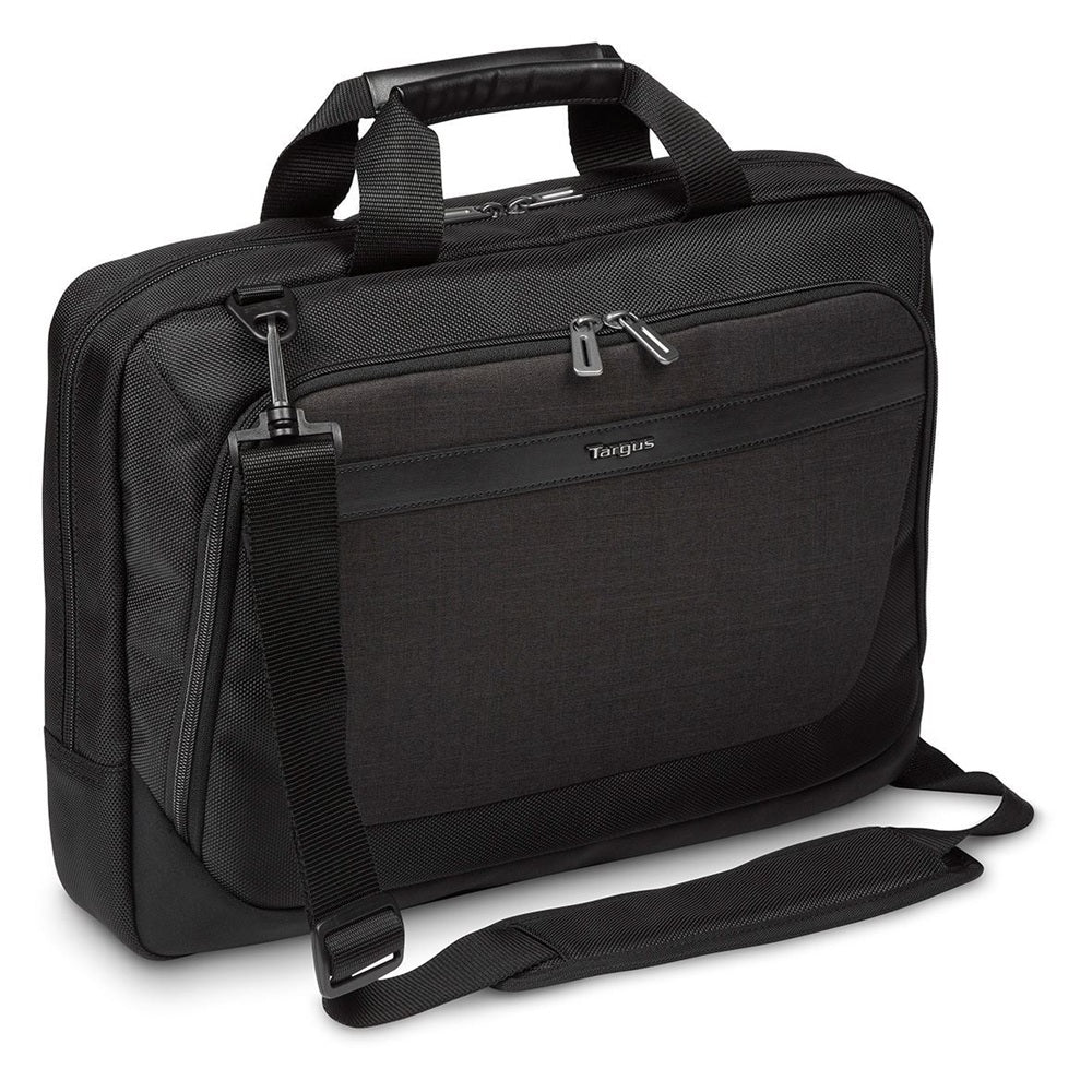 Targus CitySmart 15.6″ SlimlineTopload Laptop Case – Black/Grey (TBT914GL)