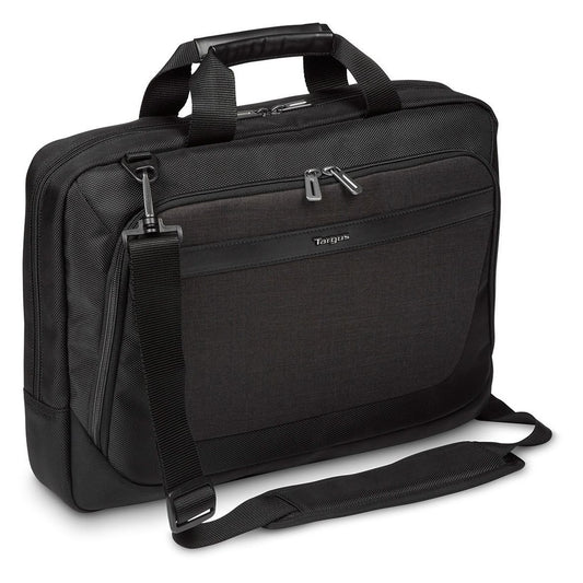 Targus CitySmart 15.6″ SlimlineTopload Laptop Case – Black/Grey (TBT914GL) image 1