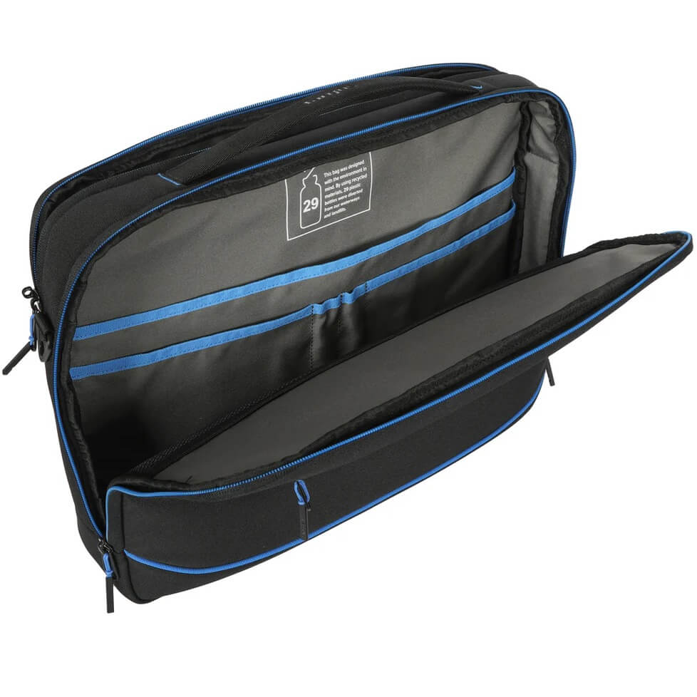Targus 15-16″ Coastline EcoSmart Briefcase (TBT940GL) — rear view