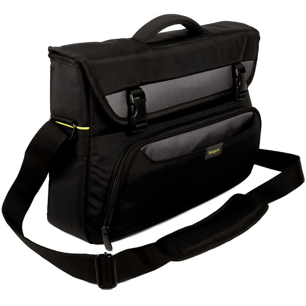Targus CityGear 10 – 14″ Laptop Messenger – Black (TCG265EU) — ports and connectors