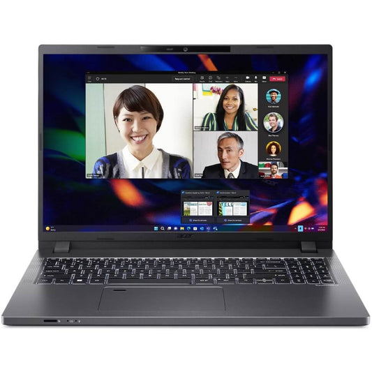 Acer TravelMate P2 16 TMP216-51-G2 Notebook PC – Core i7-1355U / 16″ WUXGA / 8GB RAM / 1TB SSD / LTE / Win 11 Pro / Iron (NX.BCWEA.002) image 1