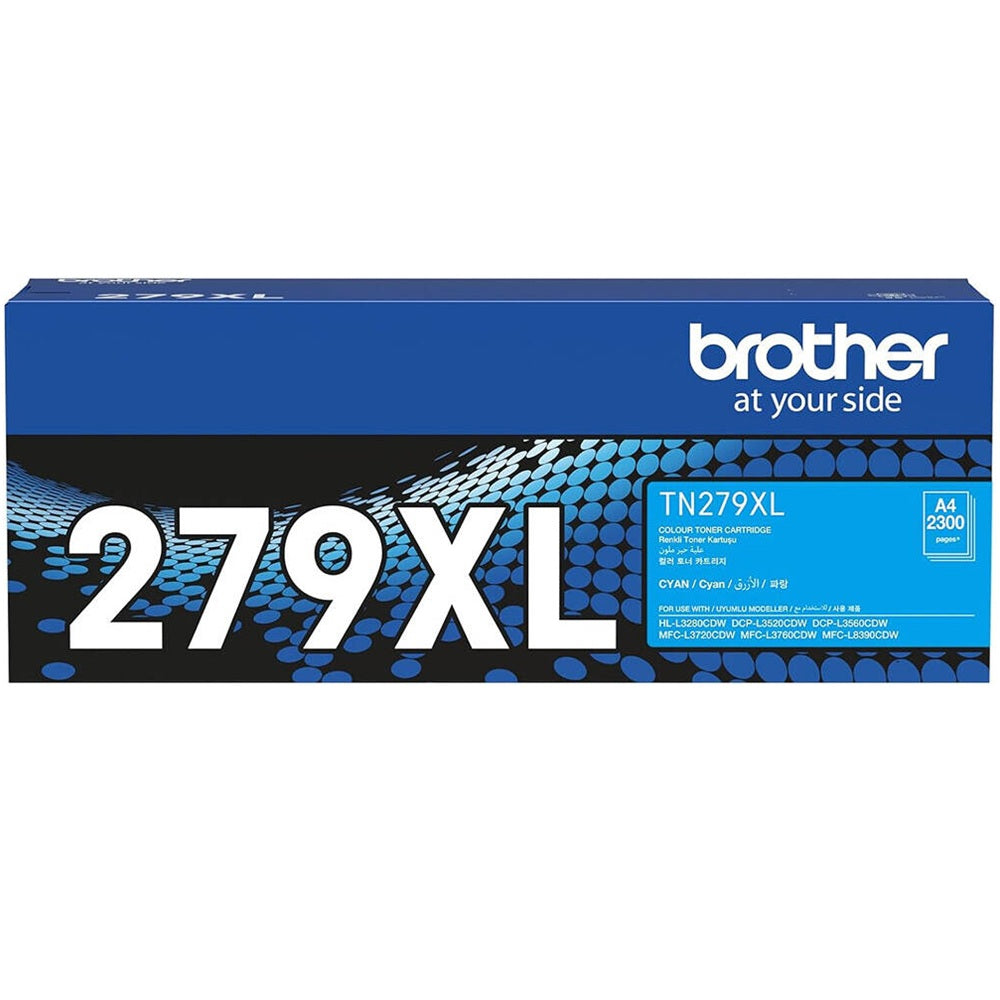 Brother TN-279XLC High Yield Cyan Toner Cartridge image 1