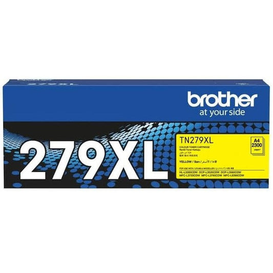 Brother TN-279XLY High Yield Yellow Toner Cartridge image 1