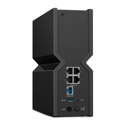 TP-LINK Archer BE550 BE9300 Tri-Band Wi-Fi 7 Router — rear view