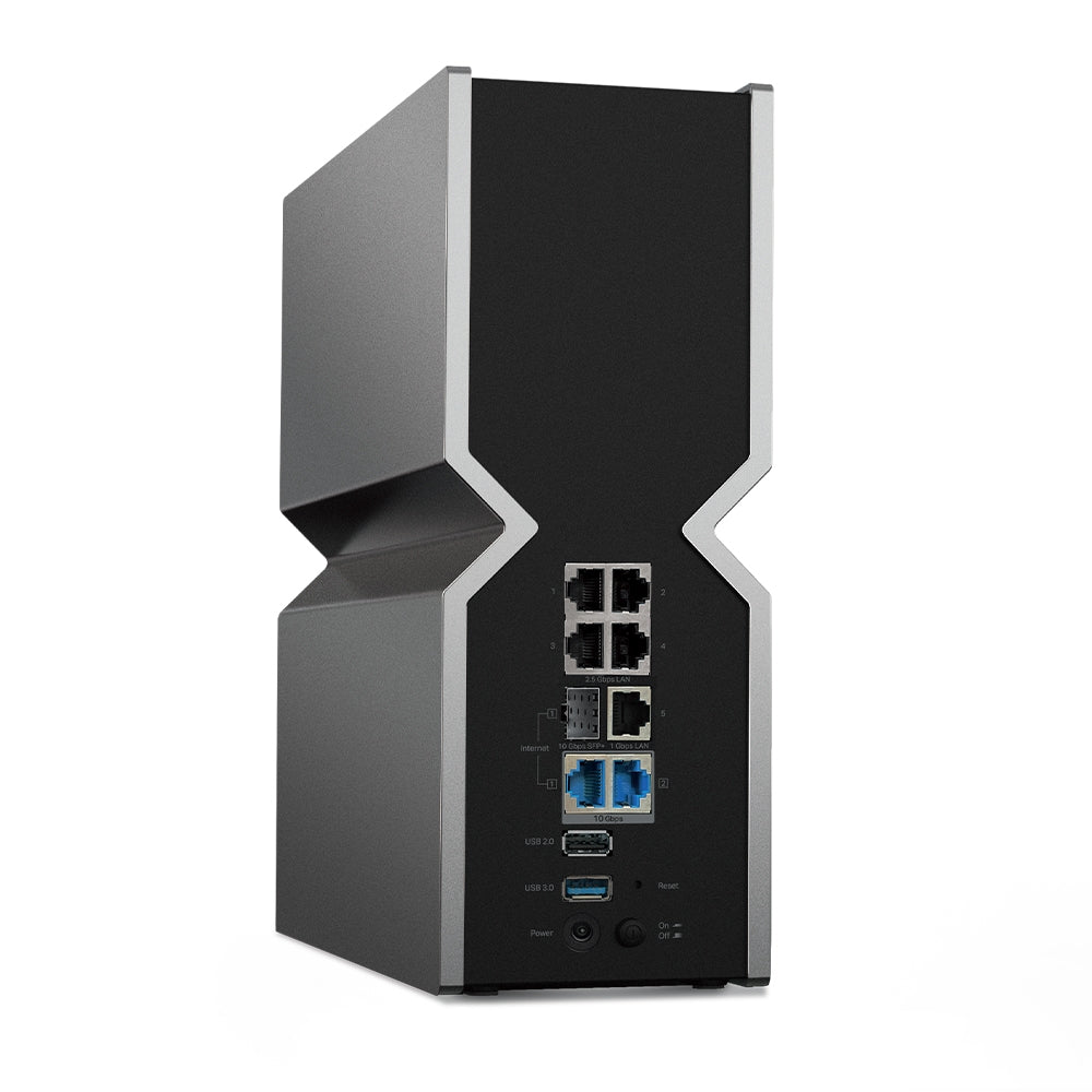 TP-LINK Archer BE900 BE24000 Quad-Band Wi-Fi 7 Router — rear view