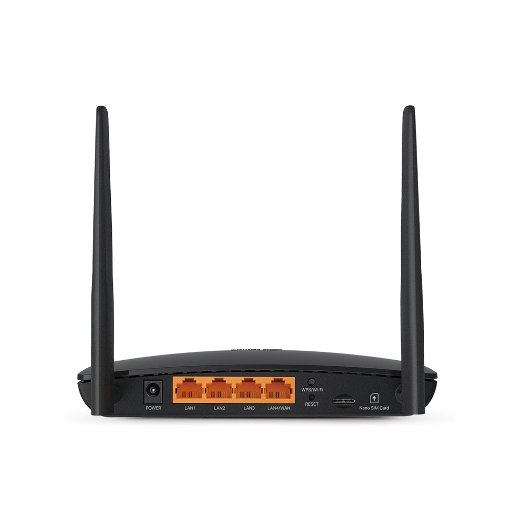 TP-LINK Archer MR402 AC1200 Wireless Dual Band 4G LTE Router — side view