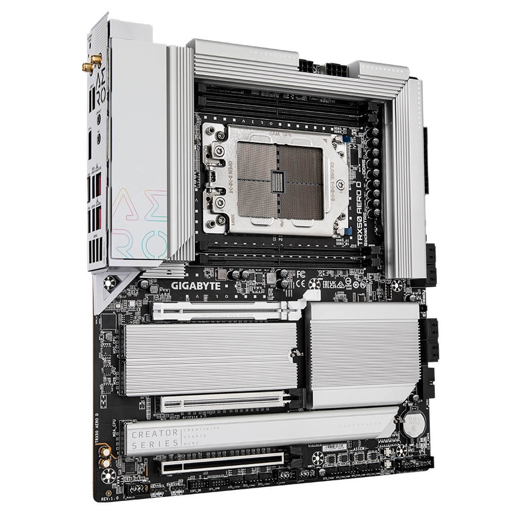 Gigabyte TRX50 AERO D DDR5 sTR5 Motherboard (GA-TRX50-AERO-D) image 3