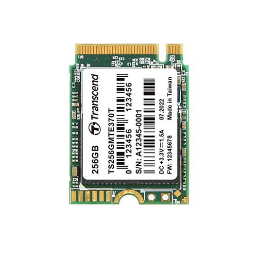 Transcend MTE370T Series 256GB M.2 2230 PCIe Gen3 x4 Solid State Drive (TS256GMTE370T) image 1