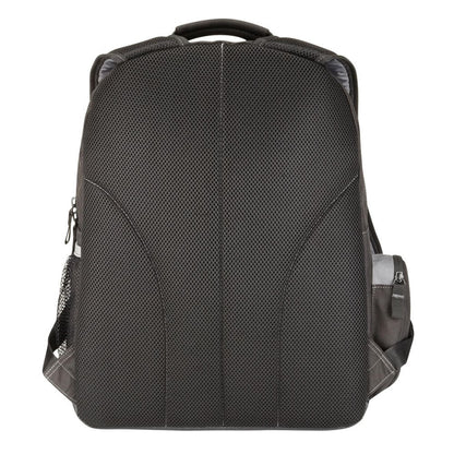 Targus Essential 15.4-16″ Laptop Backpack – Black/Grey (TSB023EU) — detail view