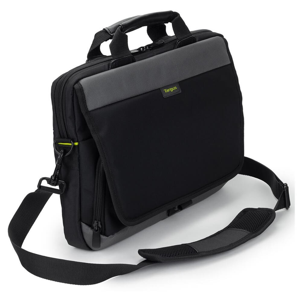 Targus CityGear 10-11.6″ Slim Topload Laptop Case – Black (TSS865EU) — front view