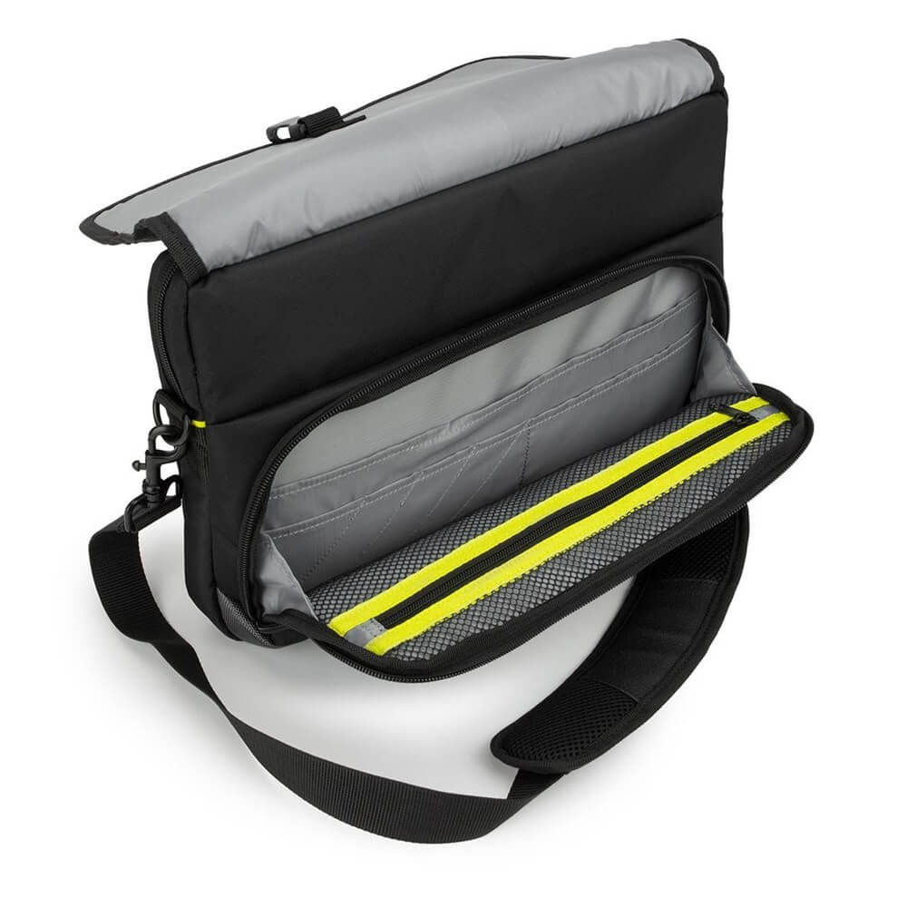 Targus CityGear 10-11.6″ Slim Topload Laptop Case – Black (TSS865EU) — rear view