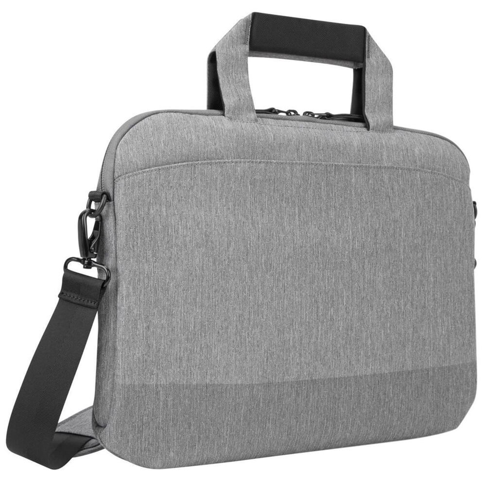 Targus CityLite Pro 14” Shoulder Bag – Grey (TSS959GL) — front view