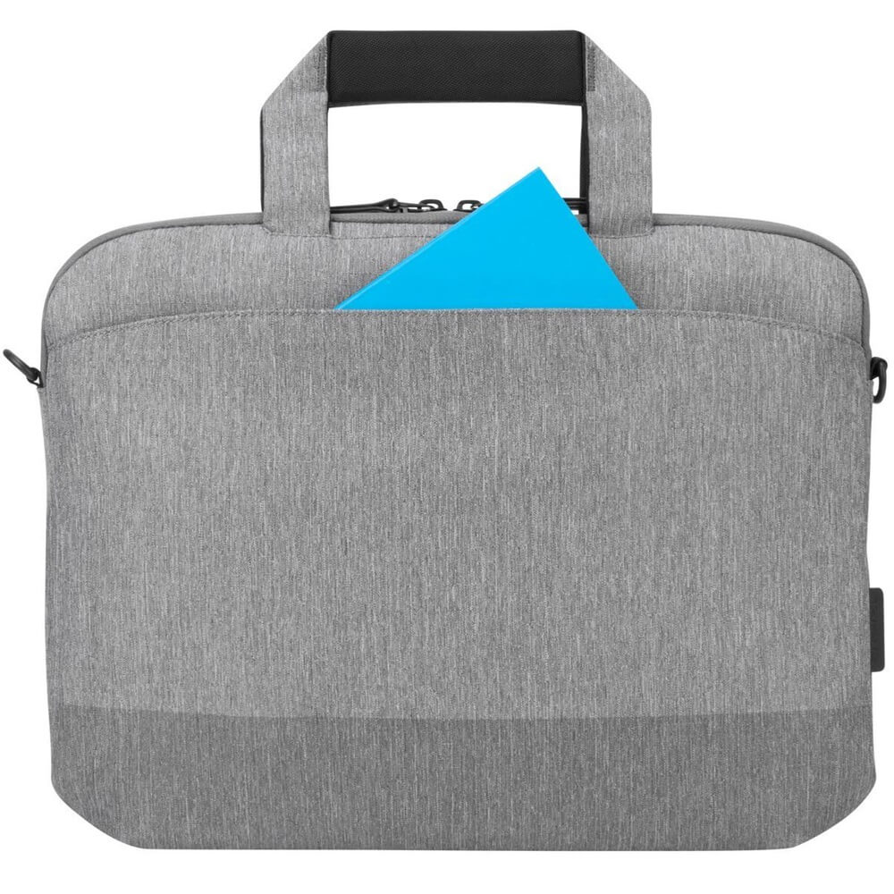 Targus CityLite 15.6″ Laptop Shoulder Bag – Grey (TSS960GL) image 1