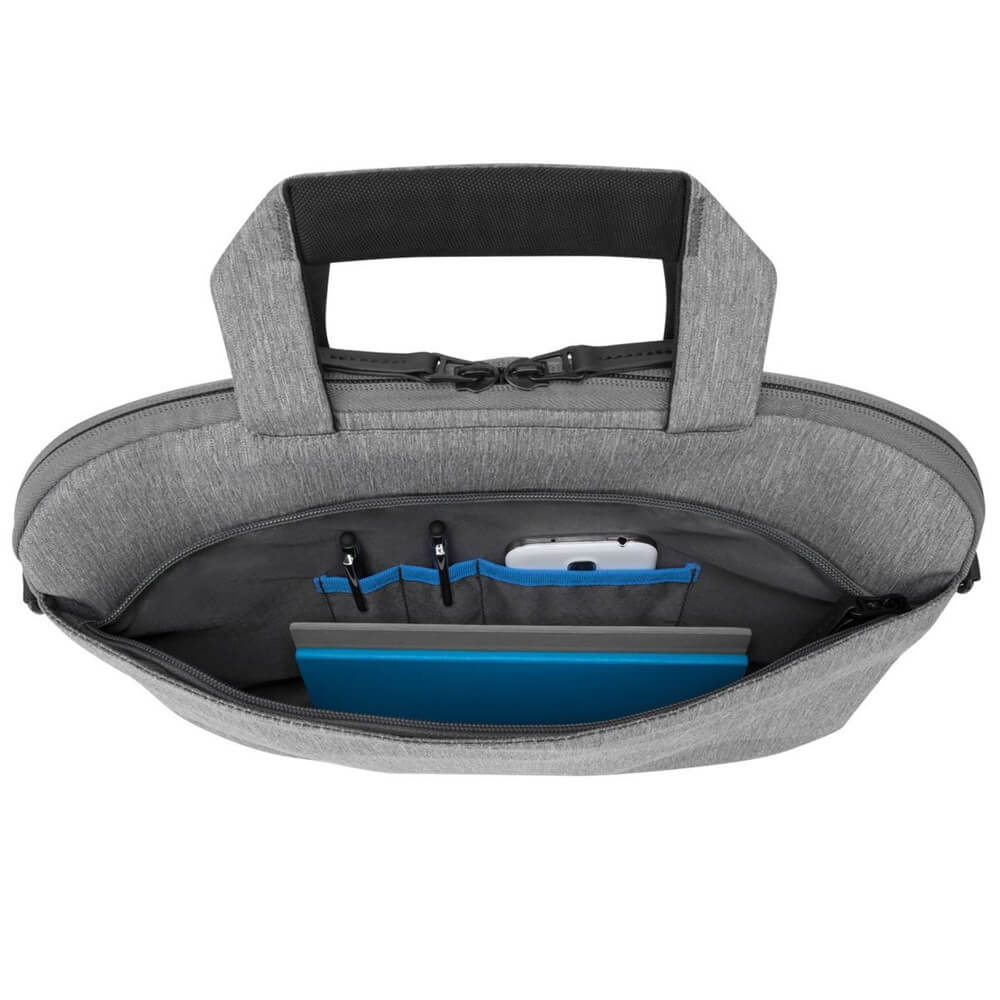 Targus CityLite 15.6″ Laptop Shoulder Bag – Grey (TSS960GL) image 5