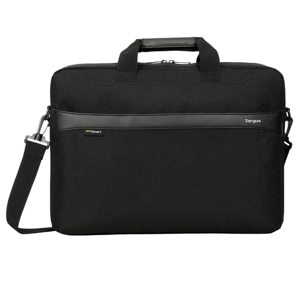 Targus 17.3″ GeoLite EcoSmart Slim Brief Laptop Case – Black (TSS991GL) image 1