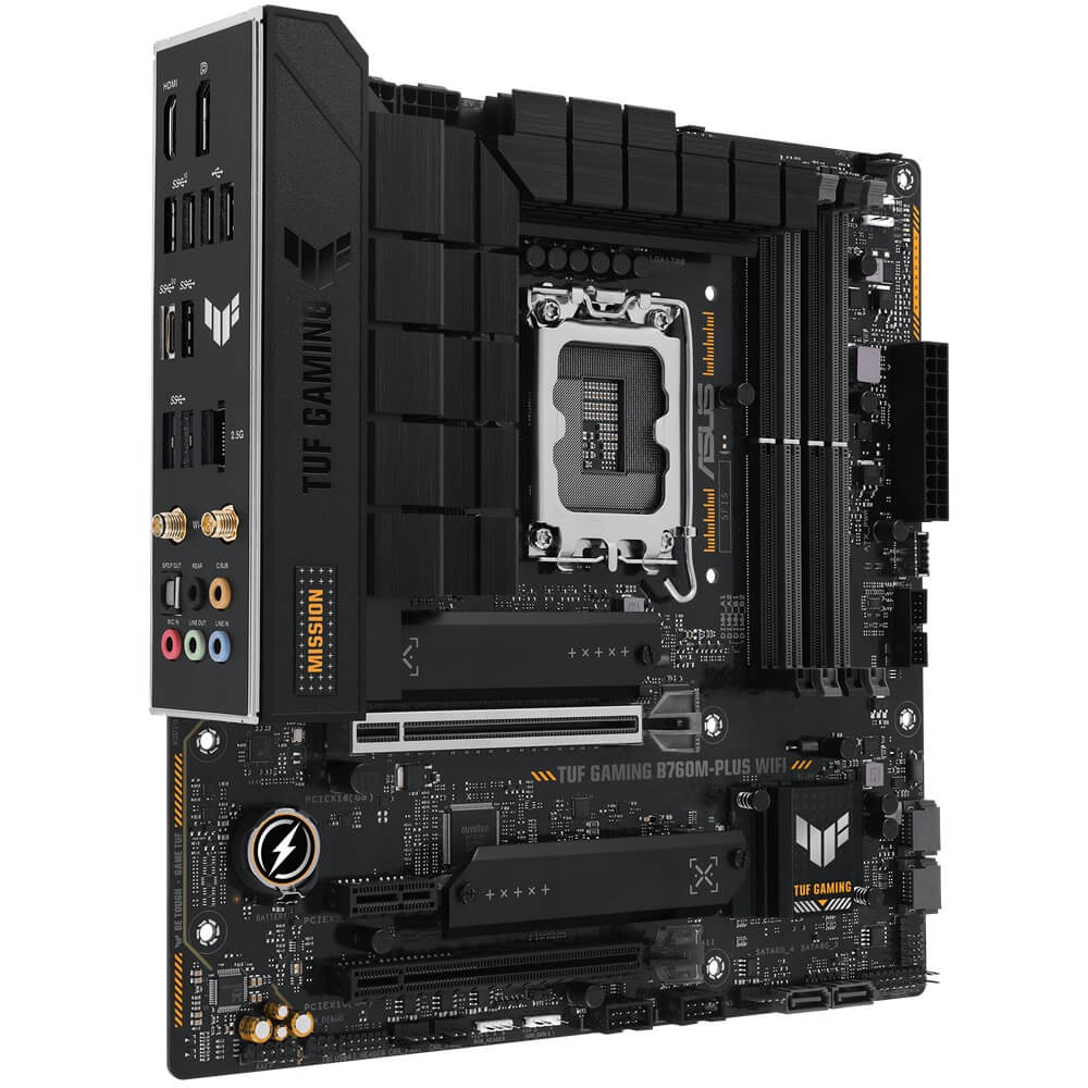 ASUS TUF GAMING B760M-PLUS WIFI LGA1700 mATX Motherboard (90MB1ET0-M0EAY0) image 2
