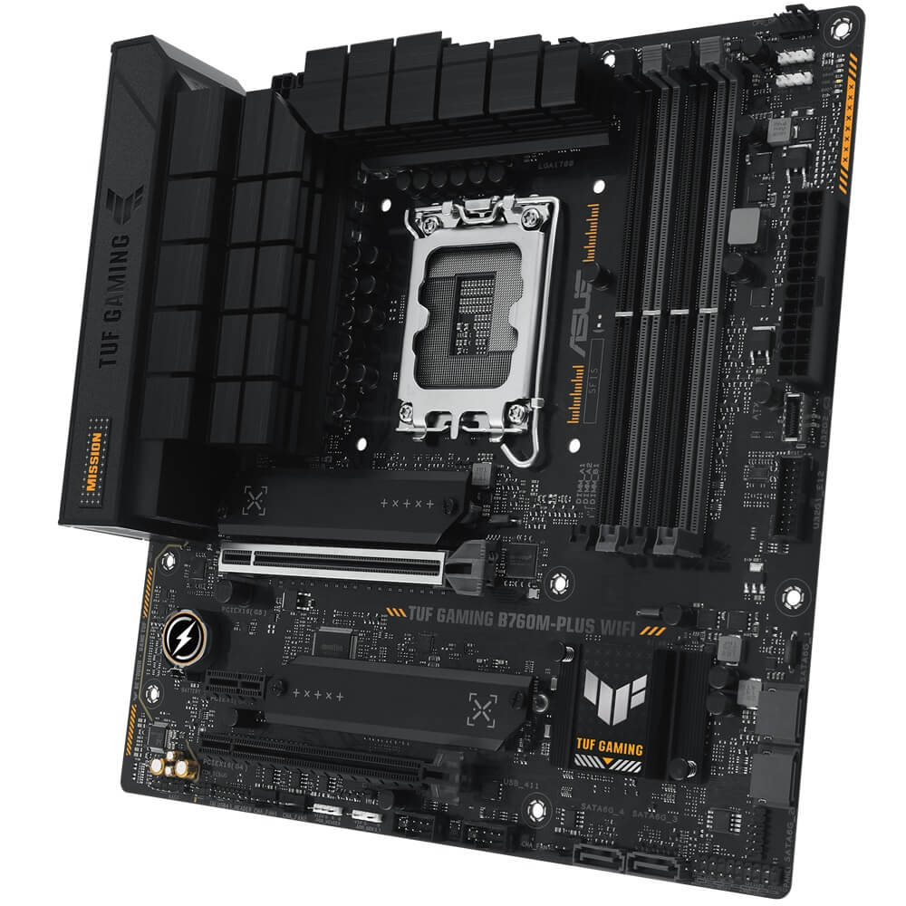 ASUS TUF GAMING B760M-PLUS WIFI LGA1700 mATX Motherboard (90MB1ET0-M0EAY0) image 3