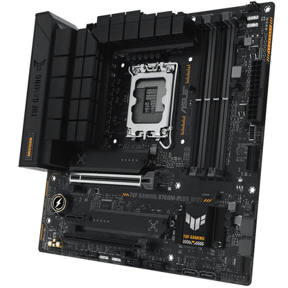 ASUS TUF GAMING B760M-PLUS WIFI LGA1700 mATX Motherboard (90MB1ET0-M0EAY0) — side view