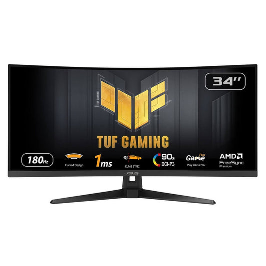ASUS TUF Gaming VG34VQ3B 34″ WQHD 180Hz Curved Monitor (VG34VQ3B) image 1