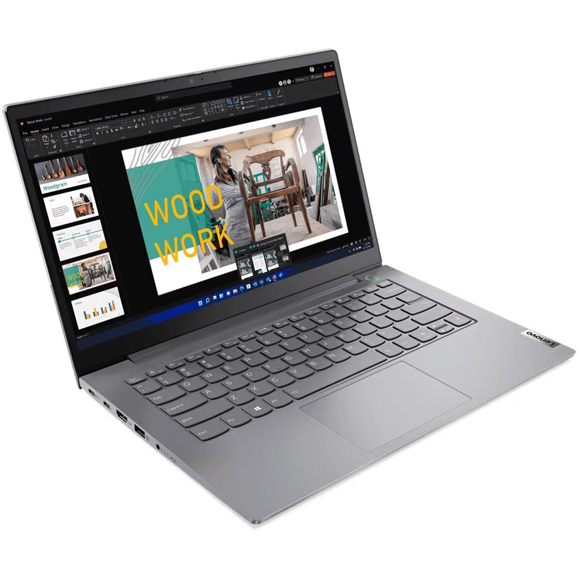 Lenovo ThinkBook 14 G4 IAP Notebook PC – Core i5-1235U / 14″ FHD / 8GB RAM / 512GB SSD / Win 11 Pro (21DH008FSA) — front view