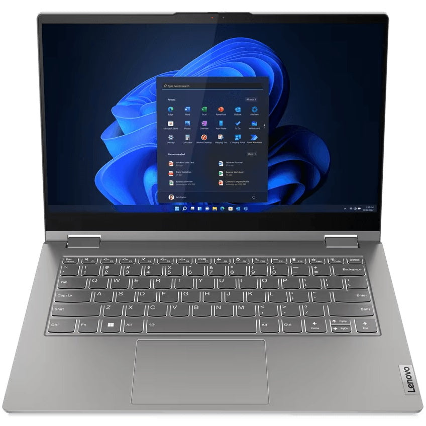 Lenovo ThinkBook 14s Yoga G3 IRU Notebook PC – Core i7-1355U / 14.0″ FHD Touch / 16GB RAM / 512GB SSD / Win 11 Pro / Mineral 
