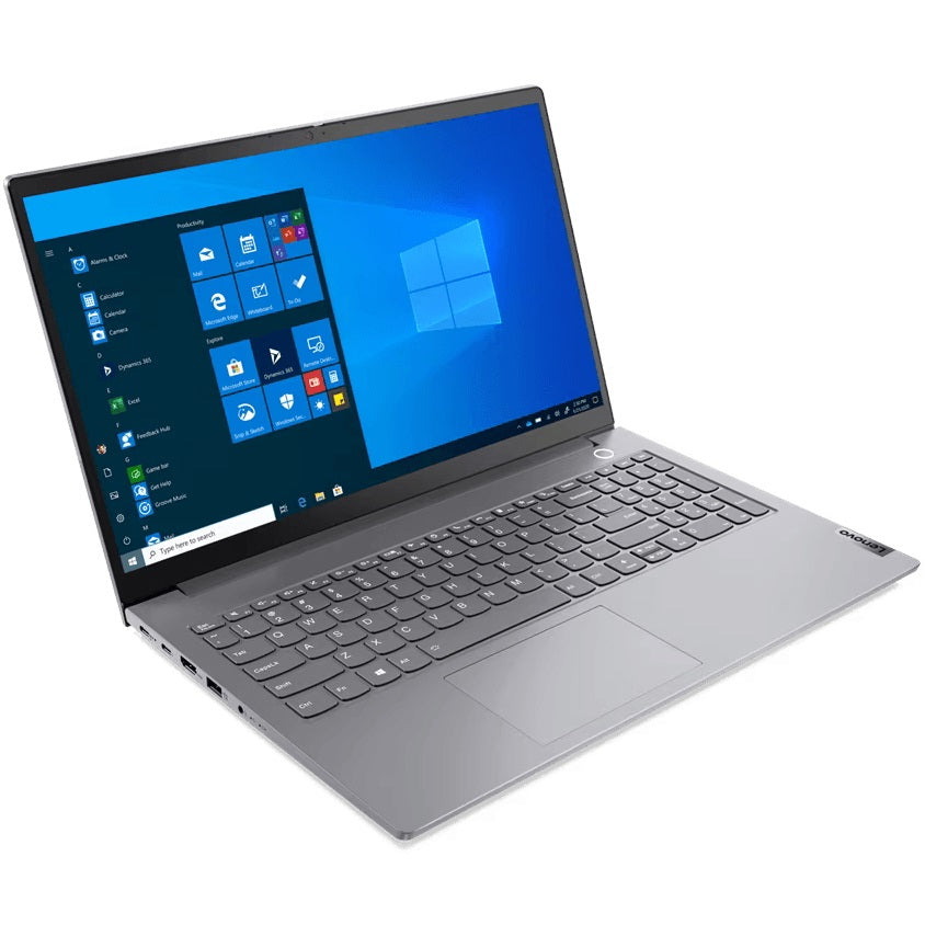 Lenovo ThinkBook 15 G2 ITL Notebook PC – Core i5-1135G7 / 15.6″ FHD / 8GB RAM / 512GB SSD / Win 11 Pro (20VE00QFPE) — front v
