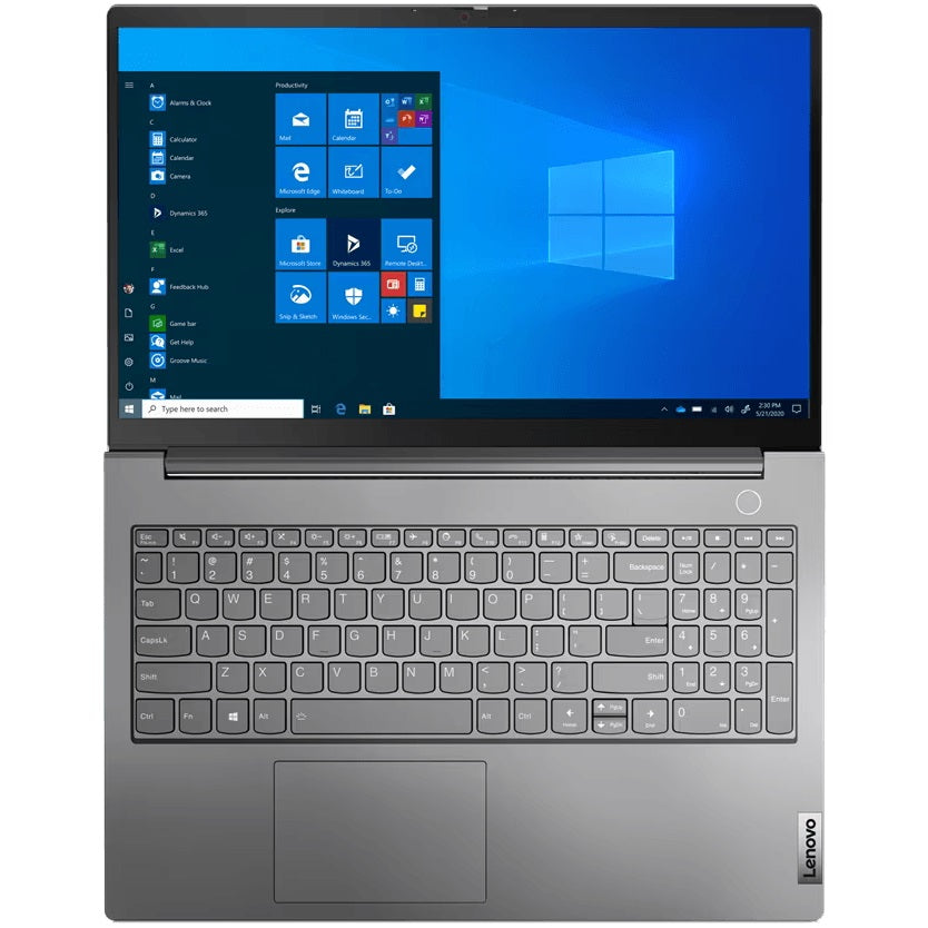 Lenovo ThinkBook 15 G2 ITL Notebook PC – Core i5-1135G7 / 15.6″ FHD / 8GB RAM / 512GB SSD / Win 11 Pro (20VE00QFPE) — rear vi