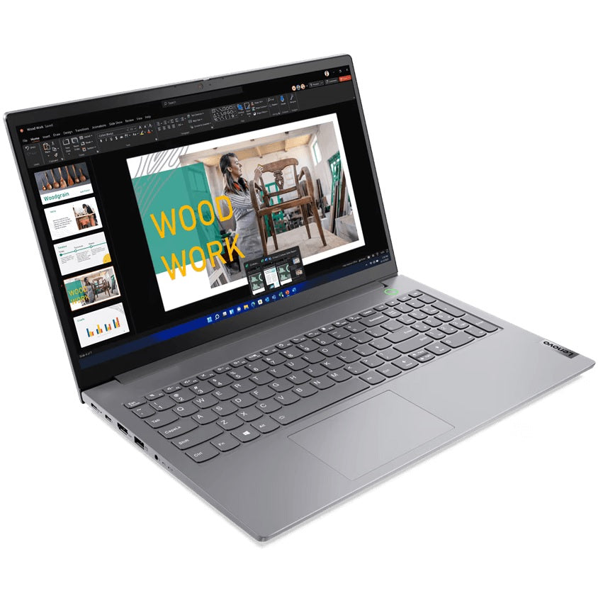 Lenovo ThinkBook 15 G4 IAP Notebook PC – Core i5-1235U / 15.6″ FHD / 8GB RAM / 512GB SSD / Win 11 Pro (21DJ00B4SA) — front vi