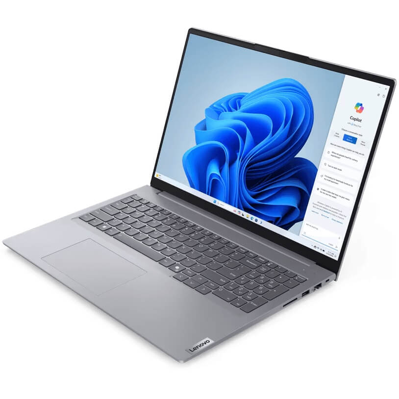 Lenovo ThinkBook 16 G7 ARP Notebook PC – Ryzen 5 7535HS / 16″ WUXGA / 16GB RAM / 512GB SSD / Win 11 Pro (21MW007PSA) — side v