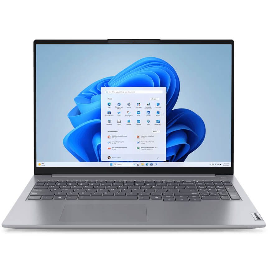 Lenovo ThinkBook 16 G7 ARP Notebook PC – Ryzen 5 7535HS / 16″ WUXGA / 16GB RAM / 512GB SSD / Win 11 Pro (21MW007PSA)