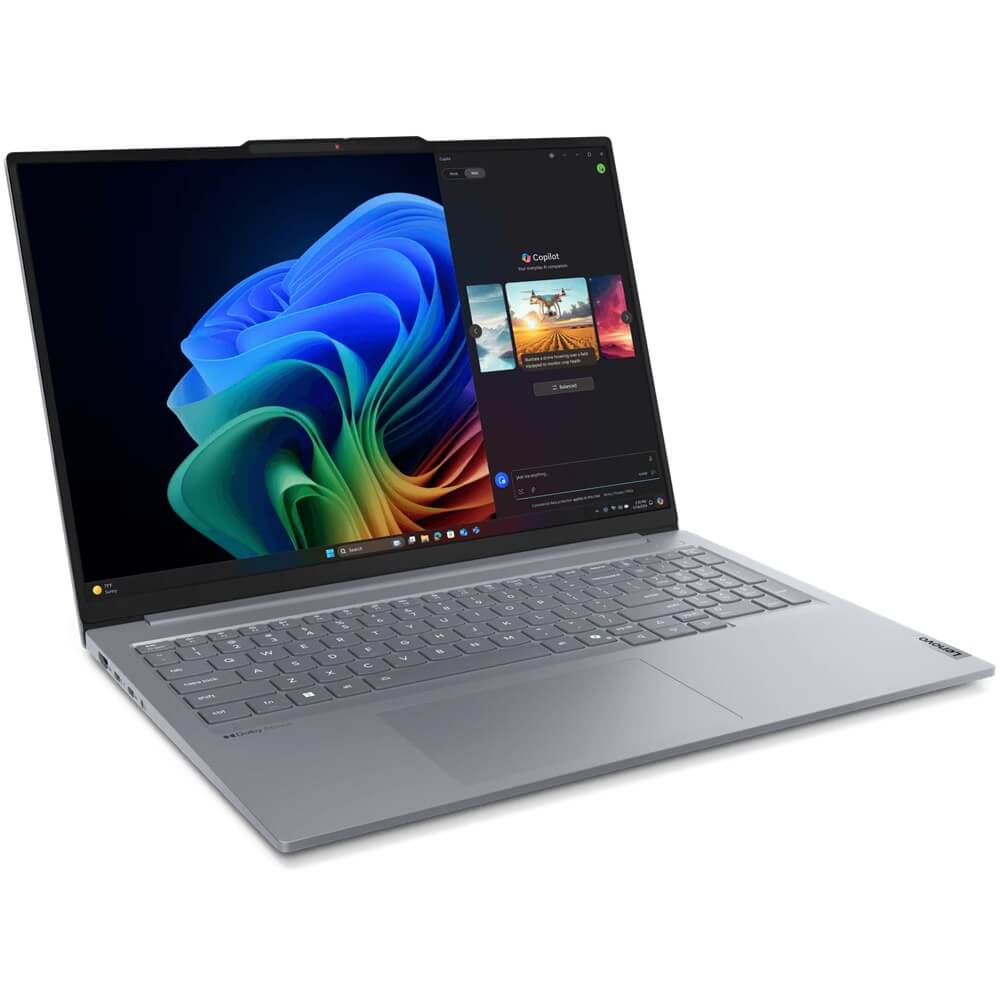 Lenovo ThinkBook 16 G7 QOY Notebook PC – Snapdragon X Plus X1P-42-100 / 16″ WUXGA / 32GB RAM / 1TB SSD / Win 11 Pro (21NH000D