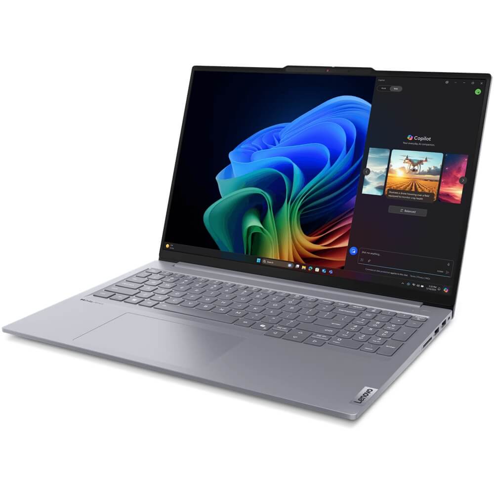 Lenovo ThinkBook 16 G7 QOY Notebook PC – Snapdragon X Plus X1P-42-100 / 16″ WUXGA / 32GB RAM / 1TB SSD / Win 11 Pro (21NH000D