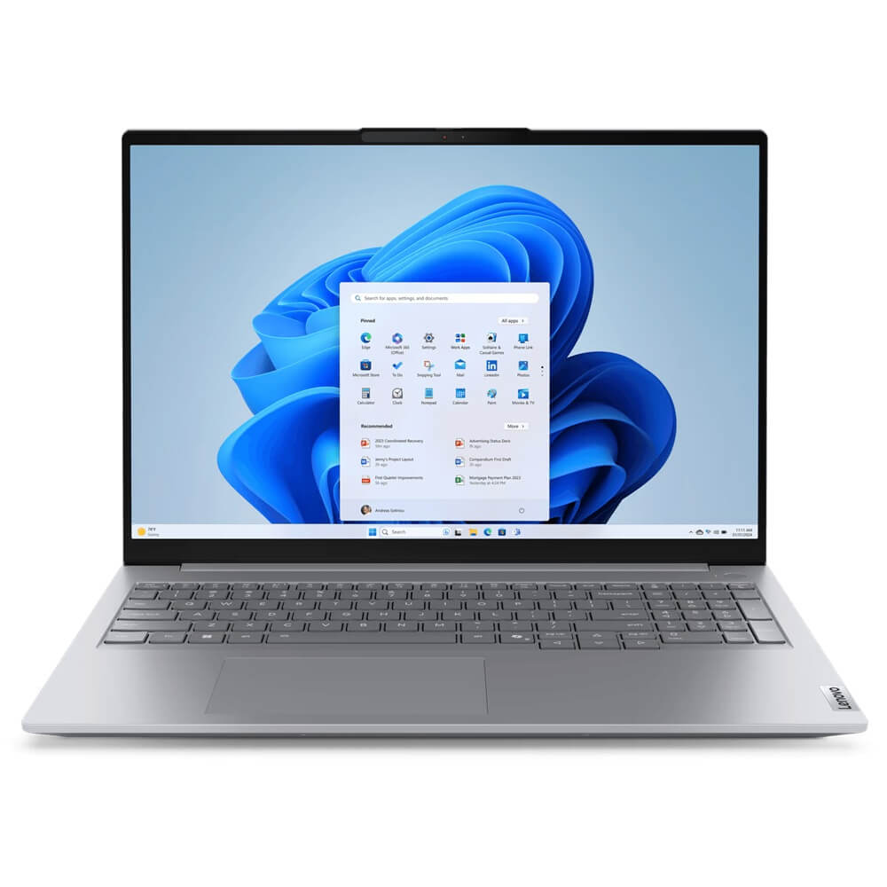 Lenovo ThinkBook 16 G8 IRL Notebook PC – Core 5 210H / 16″ WUXGA / 16GB RAM / 512GB SSD / Win 11 Pro (21SH006RZA)