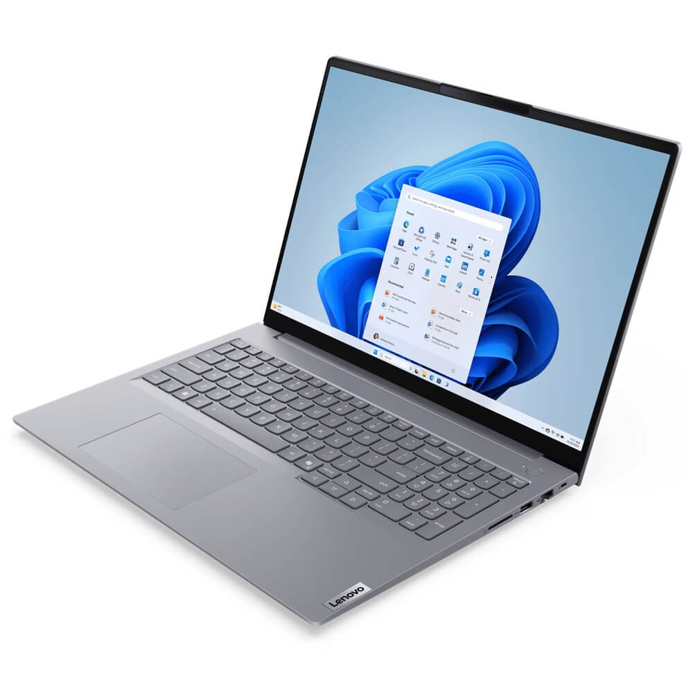 Lenovo ThinkBook 16 G8 IRL Notebook PC – Core 7 240H / 16″ WUXGA / 16GB RAM / 1TB SSD / Win 11 Pro / Arctic Grey (21SH0069ZA)