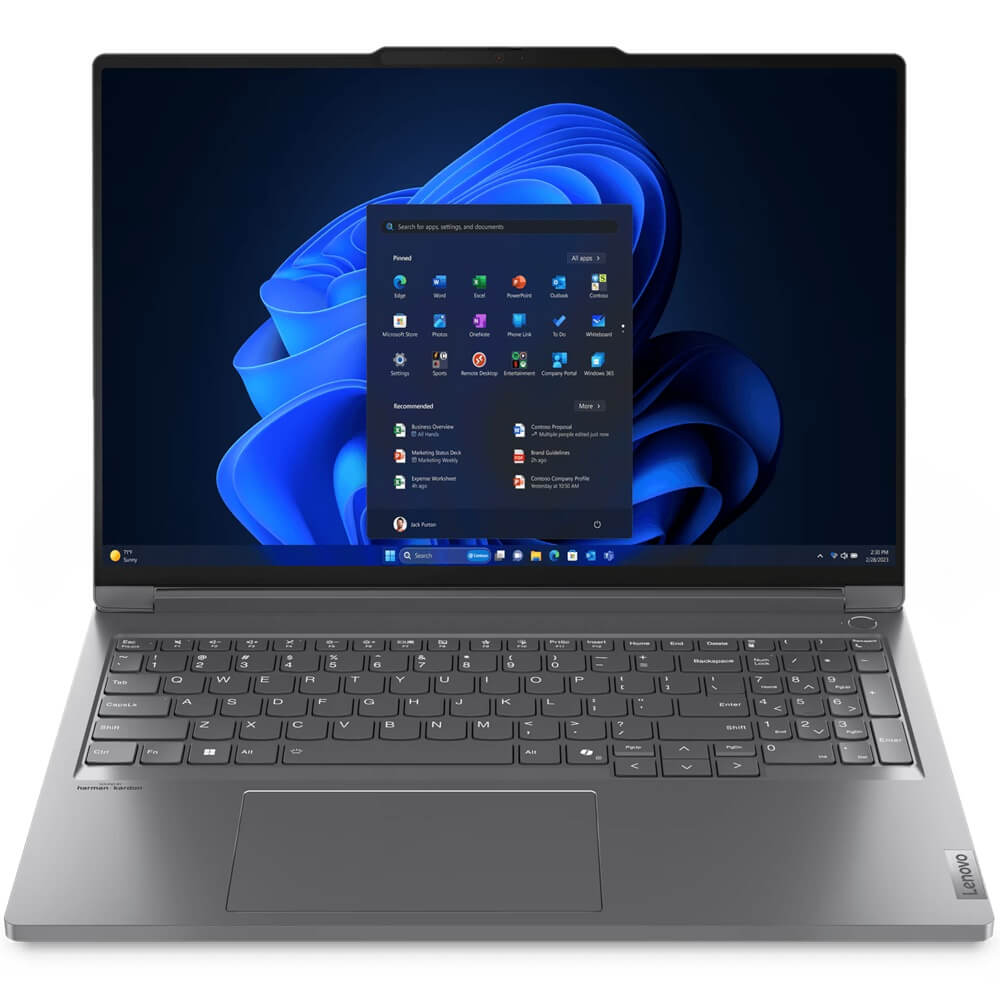 Lenovo ThinkBook 16p G5 IRX Notebook PC – Core i7-14650HX / 16″ WQXGA / 16GB RAM / 512GB SSD / NVIDIA RTX 4060 8GB / Win 11 P