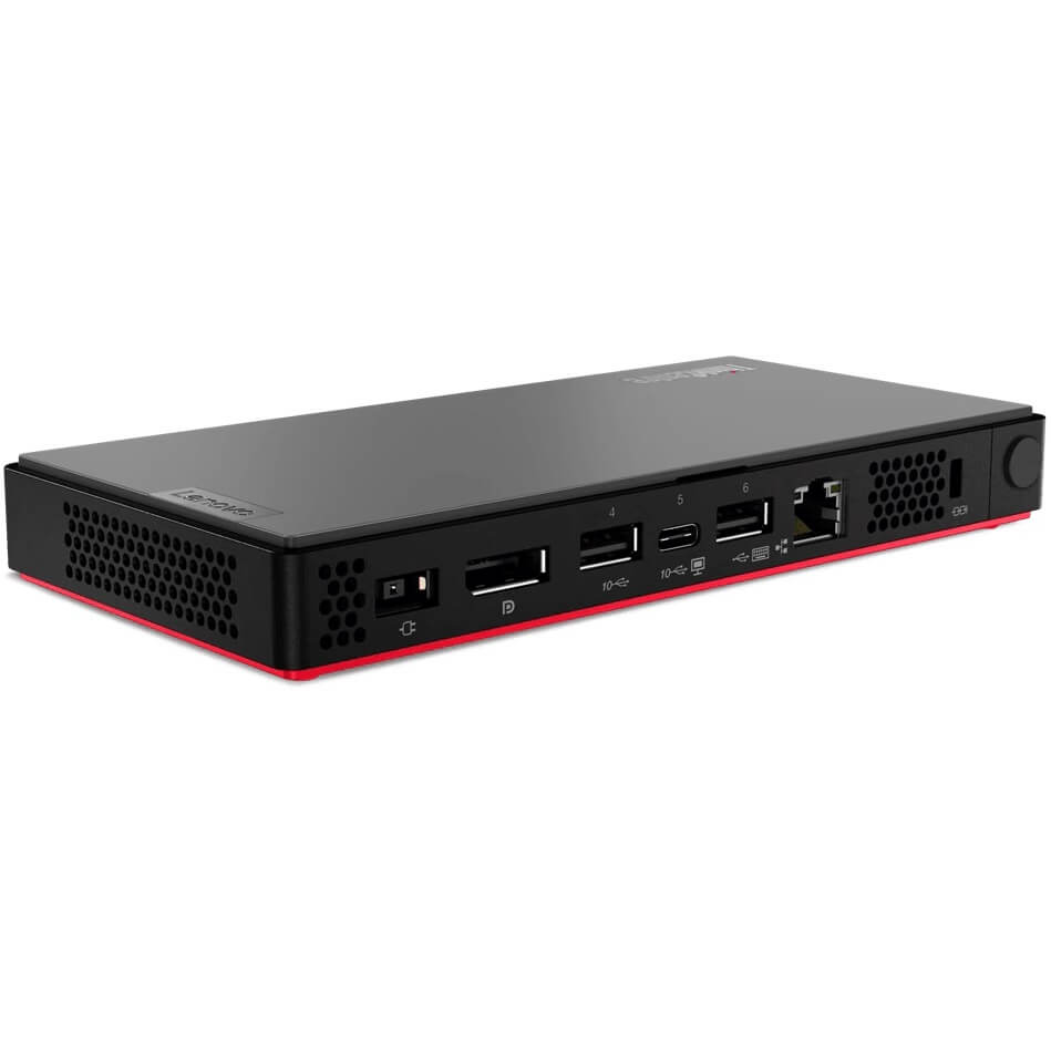 Lenovo ThinkCentre M75n Nano Desktop PC – Ryzen 3 PRO 3300U / 8GB RAM / 256GB SSD / Win 10 Pro (11BS0000SA) image 3