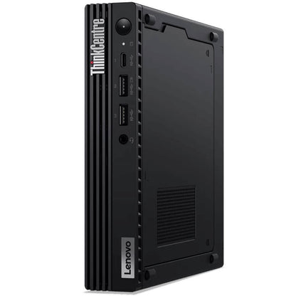 Lenovo ThinkCentre M80q Gen 3 Desktop PC – Core i5-12500T / 8GB RAM / 256GB SSD / Win 11 Pro (11U10007SA) — front view