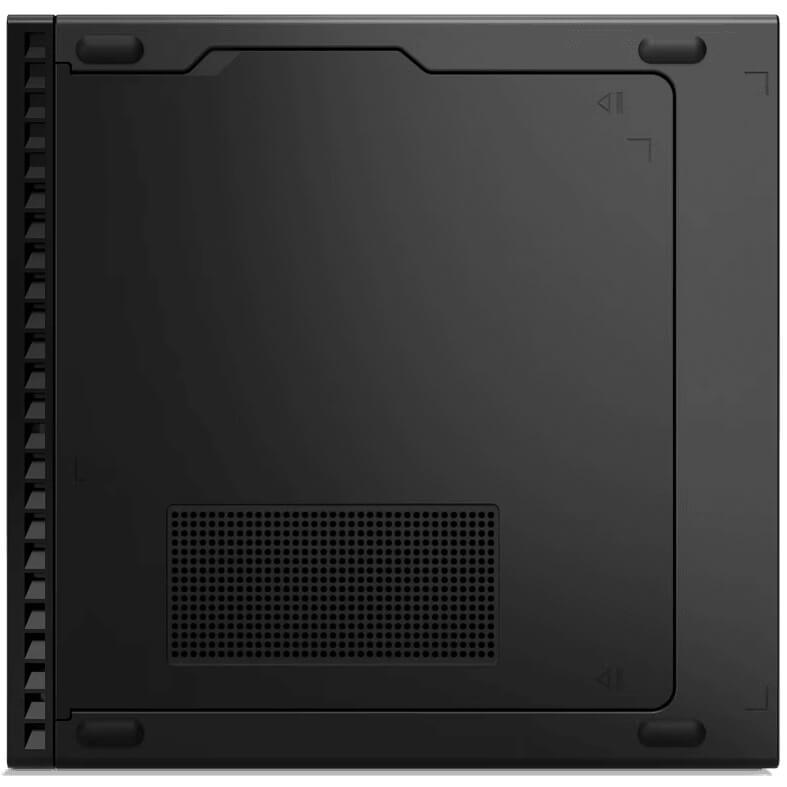 Lenovo ThinkCentre M80q Gen 3 Desktop PC – Core i5-12500T / 8GB RAM / 256GB SSD / Win 11 Pro (11U10007SA) — side view
