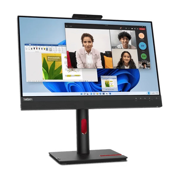 Lenovo ThinkCentre Tiny-in-One 24 Gen 5 23.8-inch Full HD IPS LED Monitor (12NAGAR1SA) — front view