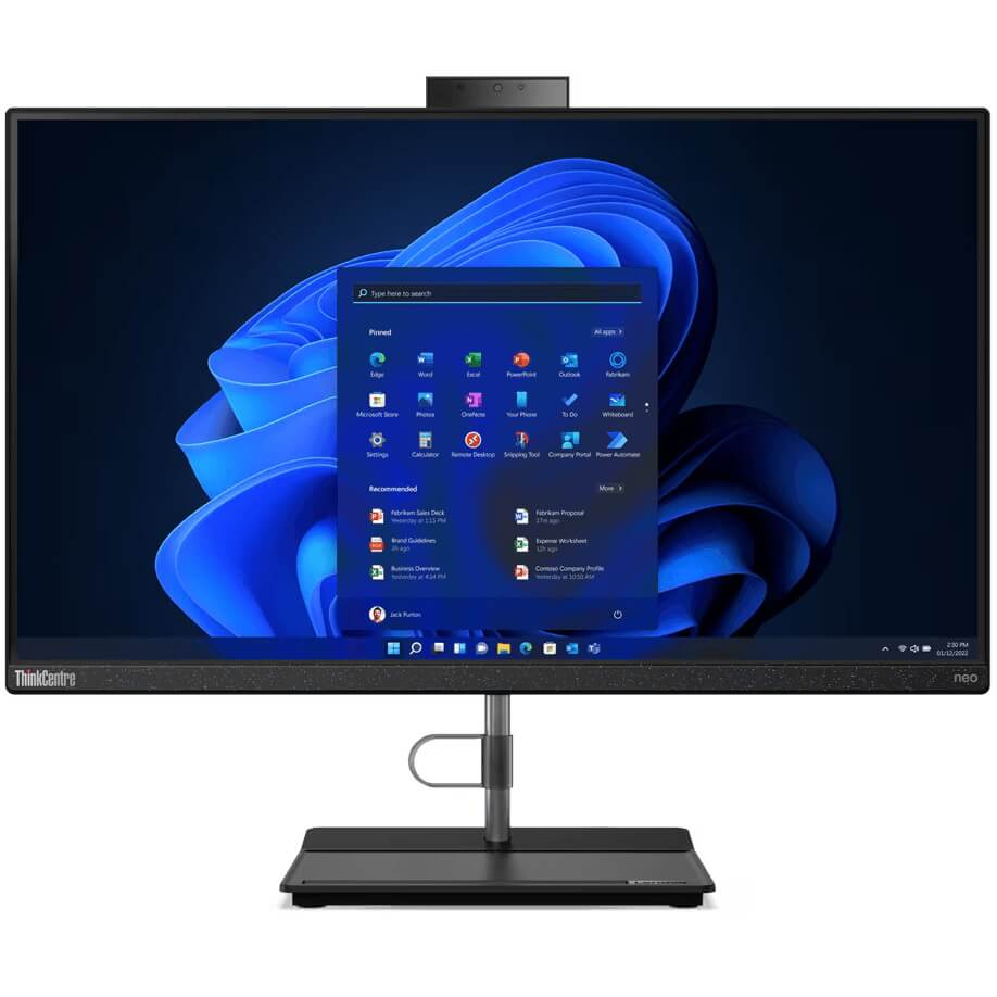 Lenovo ThinkCentre Neo 30a 24 All-in-One Desktop PC – Core i5-13420H / 23.8″ FHD / 16GB RAM / 512GB SSD / Win 11 Home (12K0A08JSA) image 1