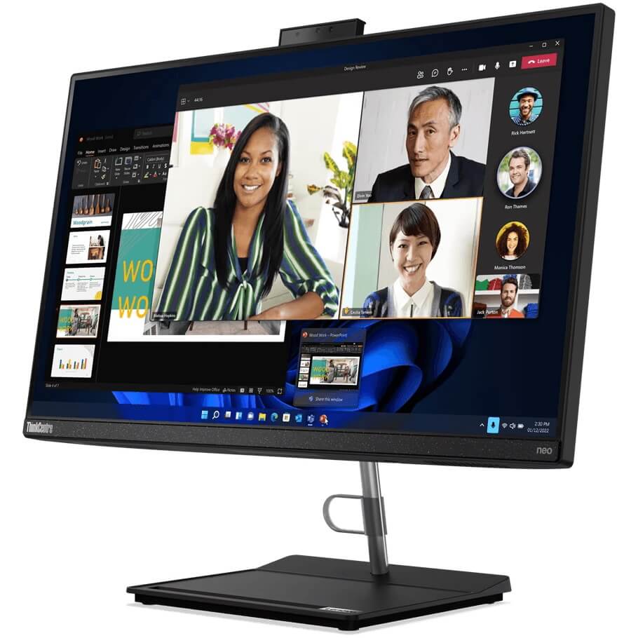 Lenovo ThinkCentre Neo 30a 24 Gen 4 All-in-One Desktop PC – Core i5-13420H / 23.8″ FHD / 8GB RAM / 512GB SSD / Win 11 Pro (12
