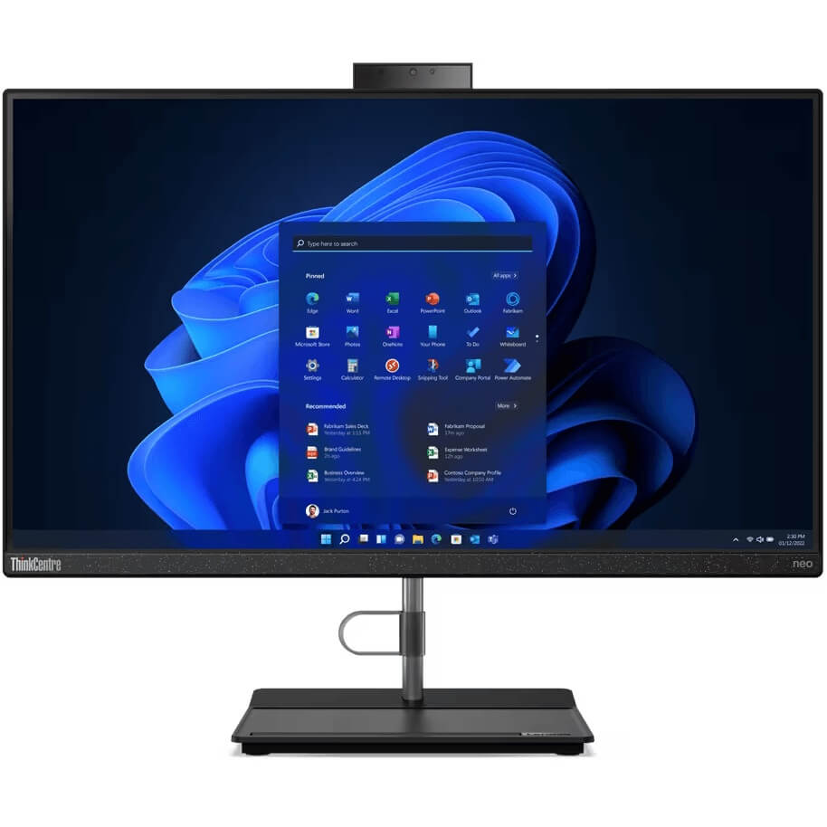 Lenovo ThinkCentre Neo 30a 24 Gen 4 All-in-One Desktop PC – Core i5-13420H / 23.8″ FHD / 8GB RAM / 512GB SSD / Win 11 Pro (12