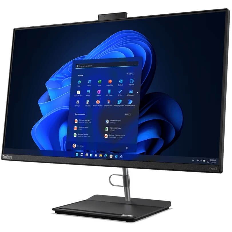 Lenovo ThinkCentre Neo 30a 27 Gen 4 All-in-One Desktop PC – Core i7-13620H / 27″ FHD / 8GB RAM / 512GB SSD / Win 11 Pro (12JU001MSA) image 3